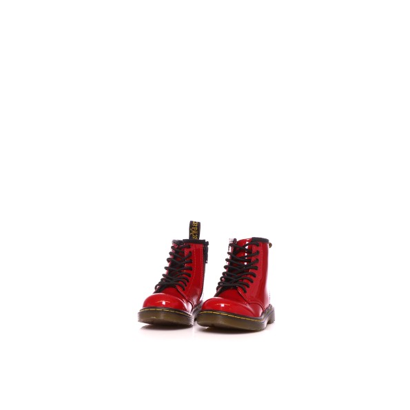 Παιδικά μποτάκια DR.MARTENS Brooklee Infants Lace Boot κόκκινα Παιδικά
