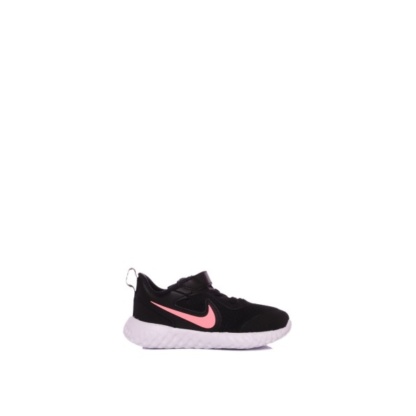 Βρεφικά παπούτσια NIKE REVOLUTION 5 (TDV) μαύρα Παιδικά