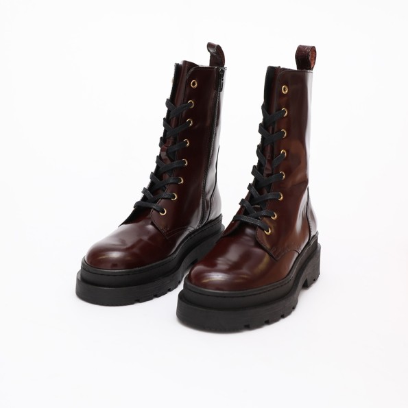 Γυναικεία μποτάκια SCOTCH & SODA AUBRI μπορντό Γυναικεία