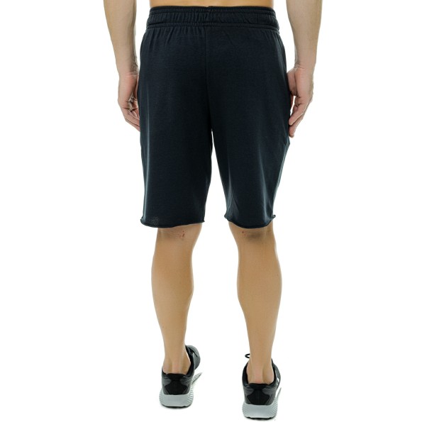 Ανδρική αθλητική βερμούδα UNDER ARMOUR RIVAL TERRY μαύρη Ανδρικά