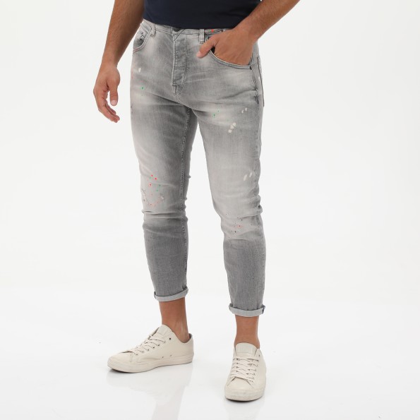 Ανδρικό jean παντελόνι GABBA 2210110082 Alex K3919 Jeans γκρι used Ανδρικά
