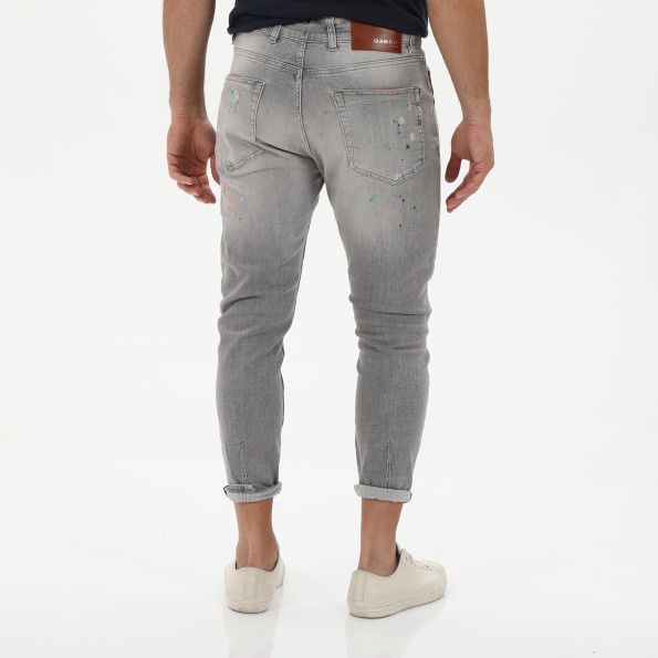 Ανδρικό jean παντελόνι GABBA 2210110082 Alex K3919 Jeans γκρι used Ανδρικά