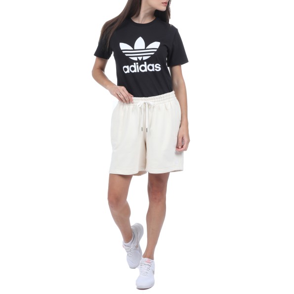 Γυναικείο σορτς Adidas Original λευκό  Γυναικεία
