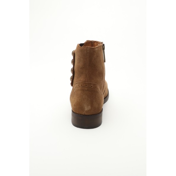 Γυναικεία καστόρινα μποτάκια MOS MOSH 140180 MM Vancouver Garcon καφέ Γυναικεία