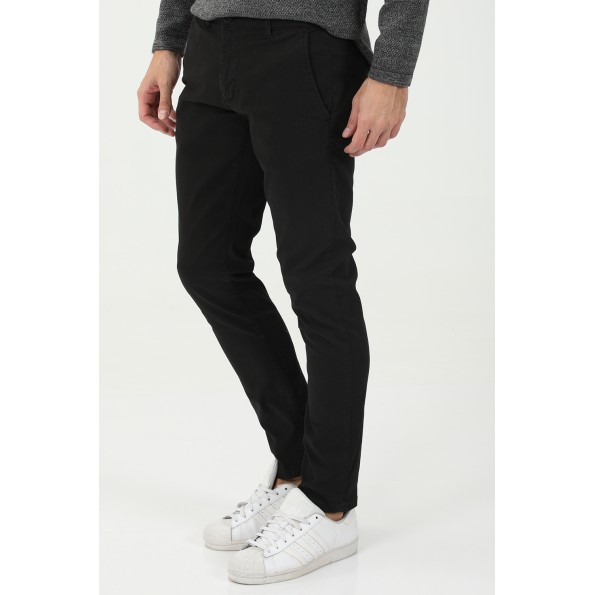 Ανδρικό chino παντελόνι GABBA Paul K3280 Dale μαύρο Ανδρικά
