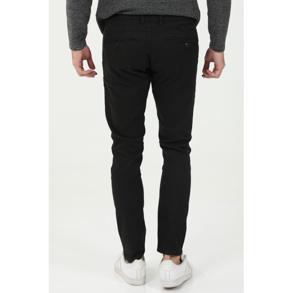 Ανδρικό chino παντελόνι GABBA Paul K3280 Dale μαύρο Ανδρικά