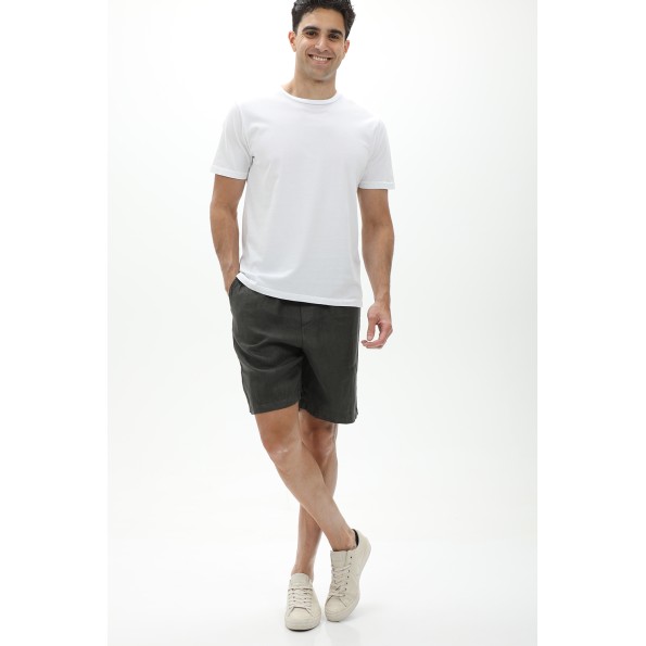 Ανδρικό t-shirt CROSSLEY HUNT MAN SHORTSLEEVE λευκό Ανδρικά