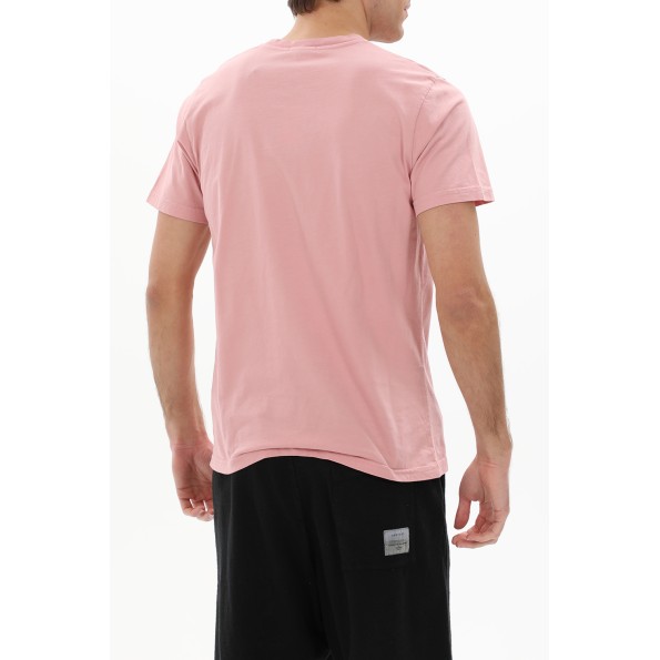 Ανδρικό t-shirt CROSSLEY HUNT ροζ Ανδρικά
