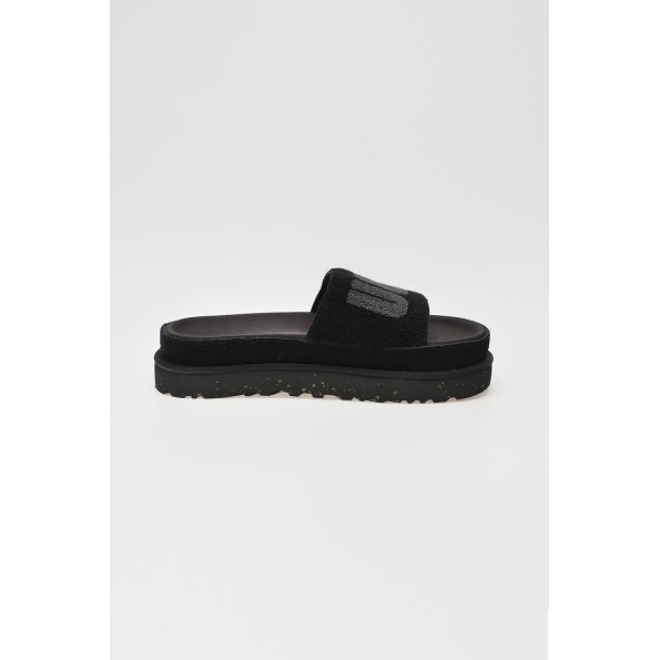 Γυναικεία slides UGG 1126350 Laton μαύρα Γυναικεία