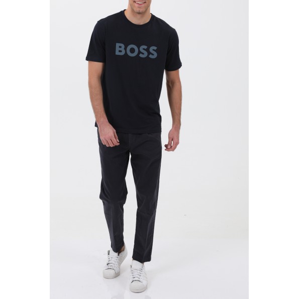 Ανδρικό παντελόνι BOSS μπλε  Ανδρικά