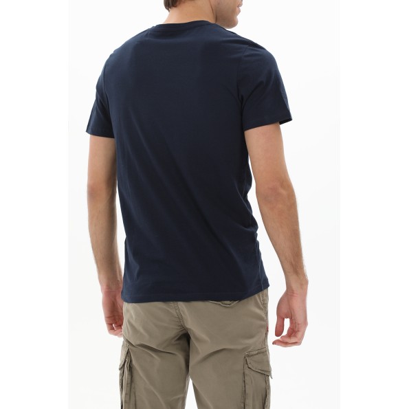 Ανδρικό t-shirt JACK & JONES 12222339 JJANDY μπλε Ανδρικά