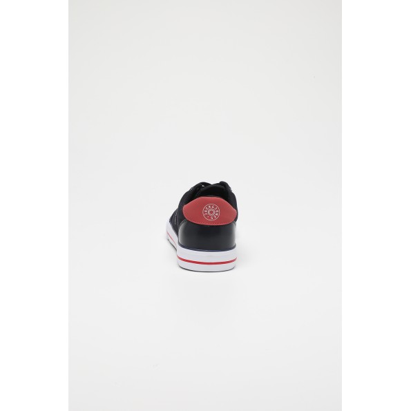 Ανδρικά sneakers JACK & JONES 12225027 JFWTOBY CANVAS MIX ναυτικό μπλε Ανδρικά