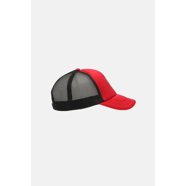 Ανδρικό καπέλο jockey JACK & JONES 12225708 JACDENNIS TRUCKER κόκκινο Ανδρικά
