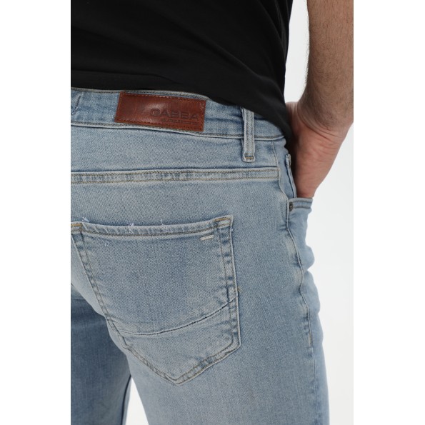 Ανδρικό jean παντελόνι GABBA 10501 Marc K4662 μπλε Ανδρικά