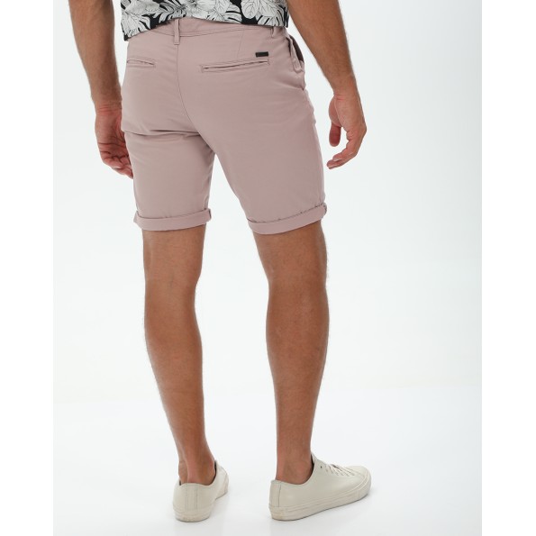 Ανδρική βερμούδα chino JACK & JONES 12165604 JPSTBOWIE JJSHORTS SOLID SN ροζ Ανδρικά