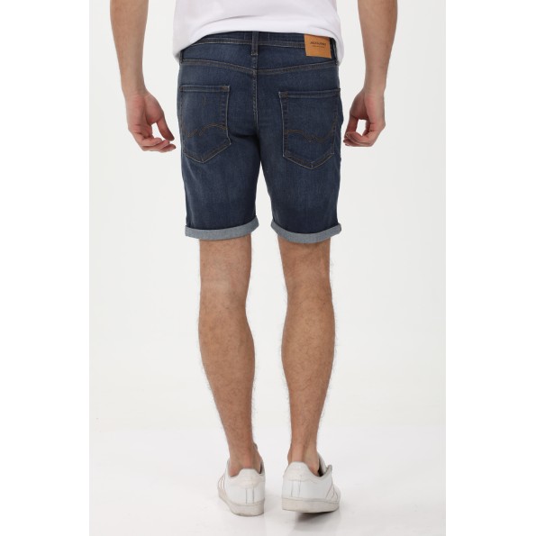 Ανδρική jean βερμούδα JACK & JONES 12225899 JJIRICK JJORIGINAL μπλε Ανδρικά