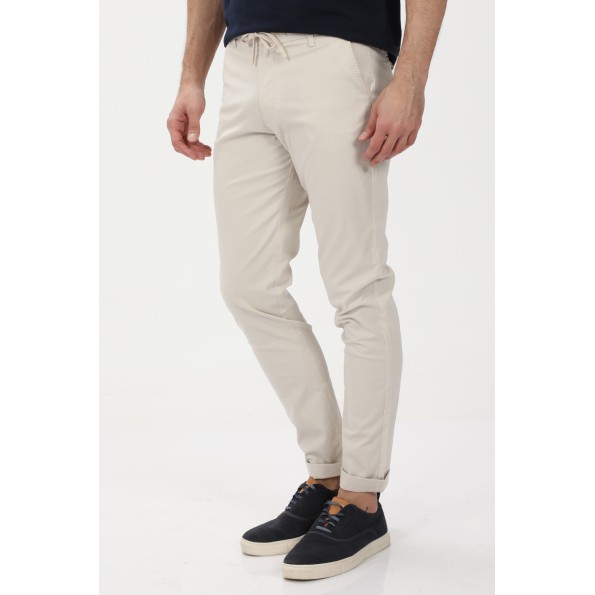 Ανδρικό chino παντελόνι JACK & JONES 12229244 JPSTMARCO JJSUMMER CHINO μπεζ Ανδρικά