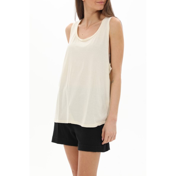 Γυναικεία μπλούζα top CROSSLEY BAC WOMAN TANK TOP λευκή Γυναικεία