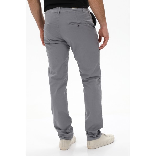 Ανδρικό chino παντελόνι CROSSLEY HANDER γκρι Ανδρικά