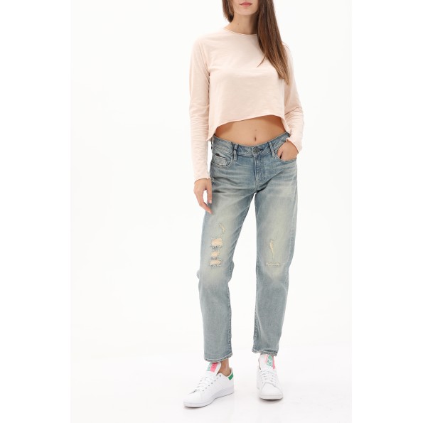 Γυναικεία μπλούζα CROSSLEY KROMLIN ροζ Γυναικεία