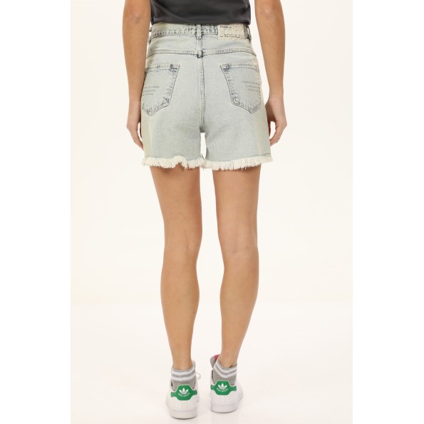 Γυναικείο jean σορτς CROSSLEY SBILER μπλε Γυναικεία