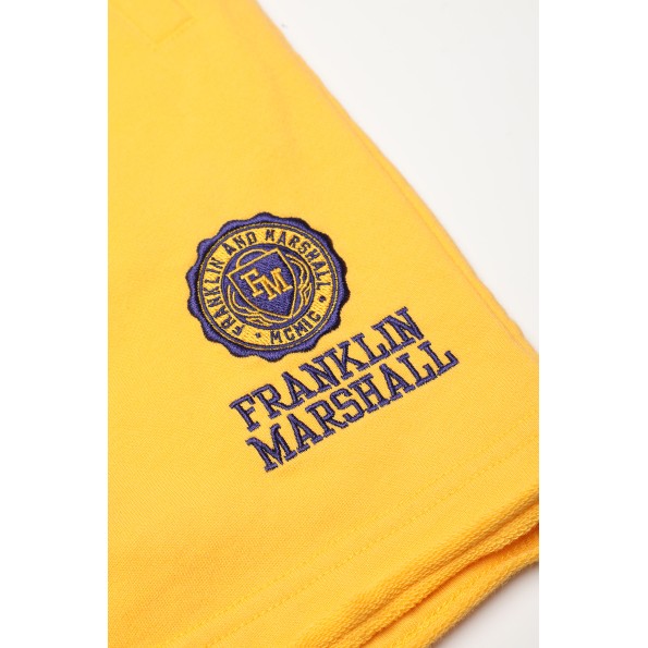 Παιδική φούτερ βερμούδα FRANKLIN & MARSHALL FM131 κίτρινη Παιδικά
