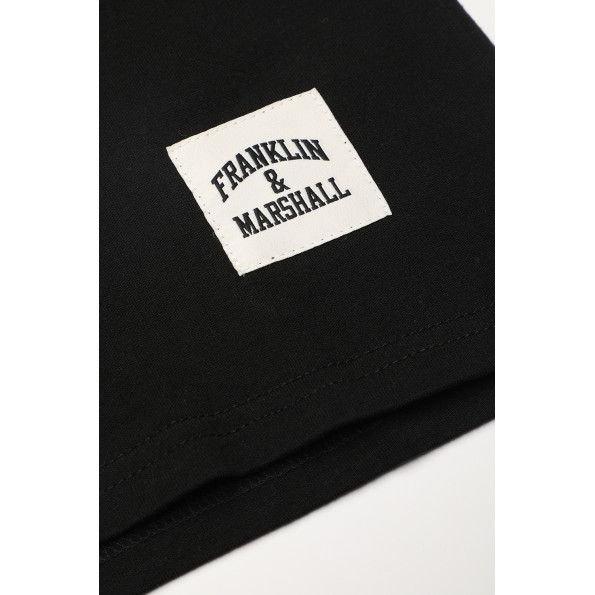 Παιδικό t-shirt FRANKLIN & MARSHALL FM143 μαύρο Παιδικά