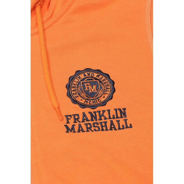 Παιδική φούτερ ζακέτα FRANKLIN & MARSHALL FM154 πορτοκαλί Παιδικά