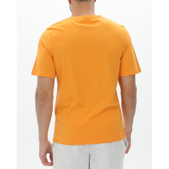Ανδρικό t-shirt JACK & JONES 12232998 JORBOOSTER TEE SS CREW NECK πορτοκαλί Ανδρικά