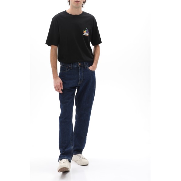 Ανδρικό t-shirt JACK & JONES 12235304 JORCABANA GRAPHIC μαύρο Ανδρικά