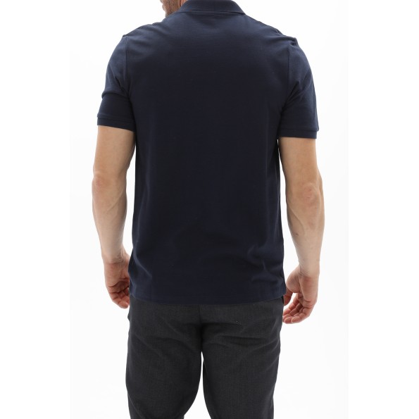 Ανδρική polo μπλούζα JACK & JONES 12237839 JPRBLASAINZ μπλε Ανδρικά