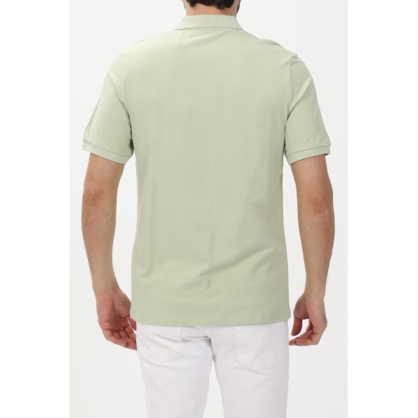 Ανδρική polo μπλούζα JACK & JONES 12237839 JPRBLASAINZ πράσινη Ανδρικά
