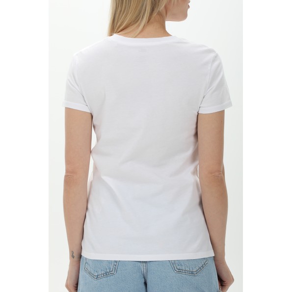 Γυναικείο t-shirt LEVIS 173690053 THE PERFECT TEE NEUTRALS λευκό Γυναικεία