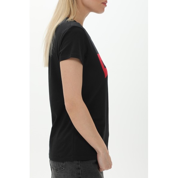 Γυναικείο t-shirt LEVIS 173690201 THE PERFECT TEE BLACKS μαύρο Γυναικεία