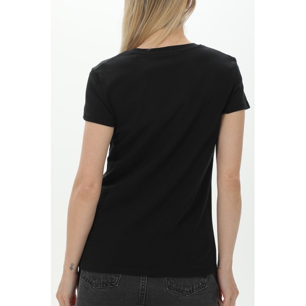 Γυναικείο t-shirt LEVIS 173690201 THE PERFECT TEE BLACKS μαύρο Γυναικεία