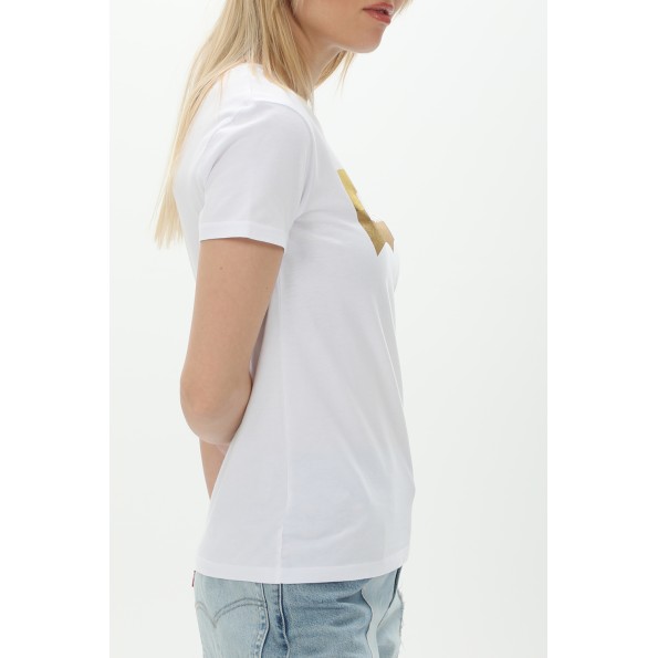 Γυναικείο t-shirt LEVIS 173690453 THE PERFECT TEE NEUTRALS λευκό Γυναικεία