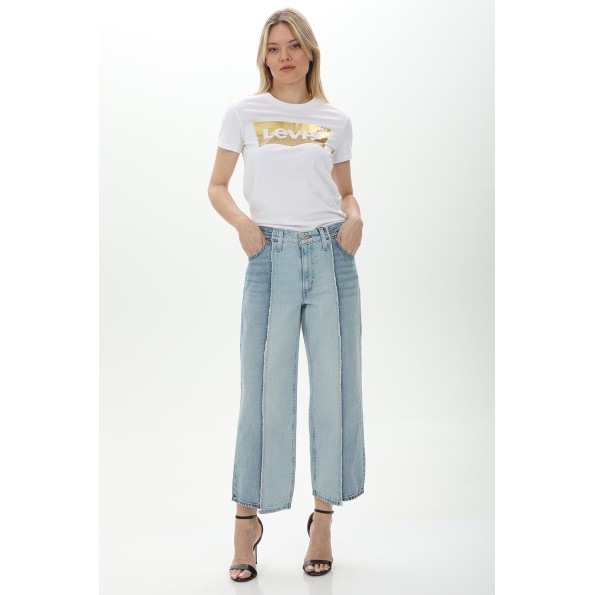 Γυναικείο t-shirt LEVIS 173690453 THE PERFECT TEE NEUTRALS λευκό Γυναικεία