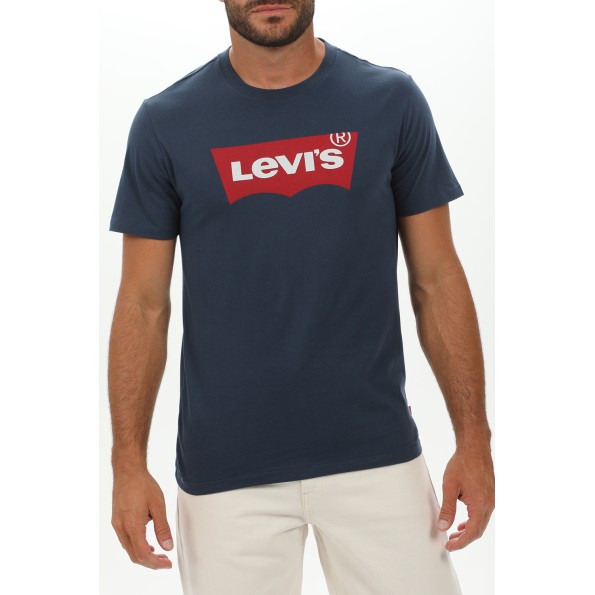 Ανδρικό t-shirt LEVIS 177830139 GRAPHIC SET-IN NECK BLUES μπλε Ανδρικά