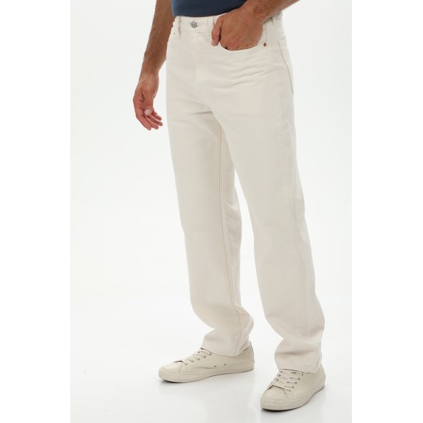 Ανδρικό jean παντελόνι LEVIS 290370064 568 STAY LOOSE λευκό Ανδρικά